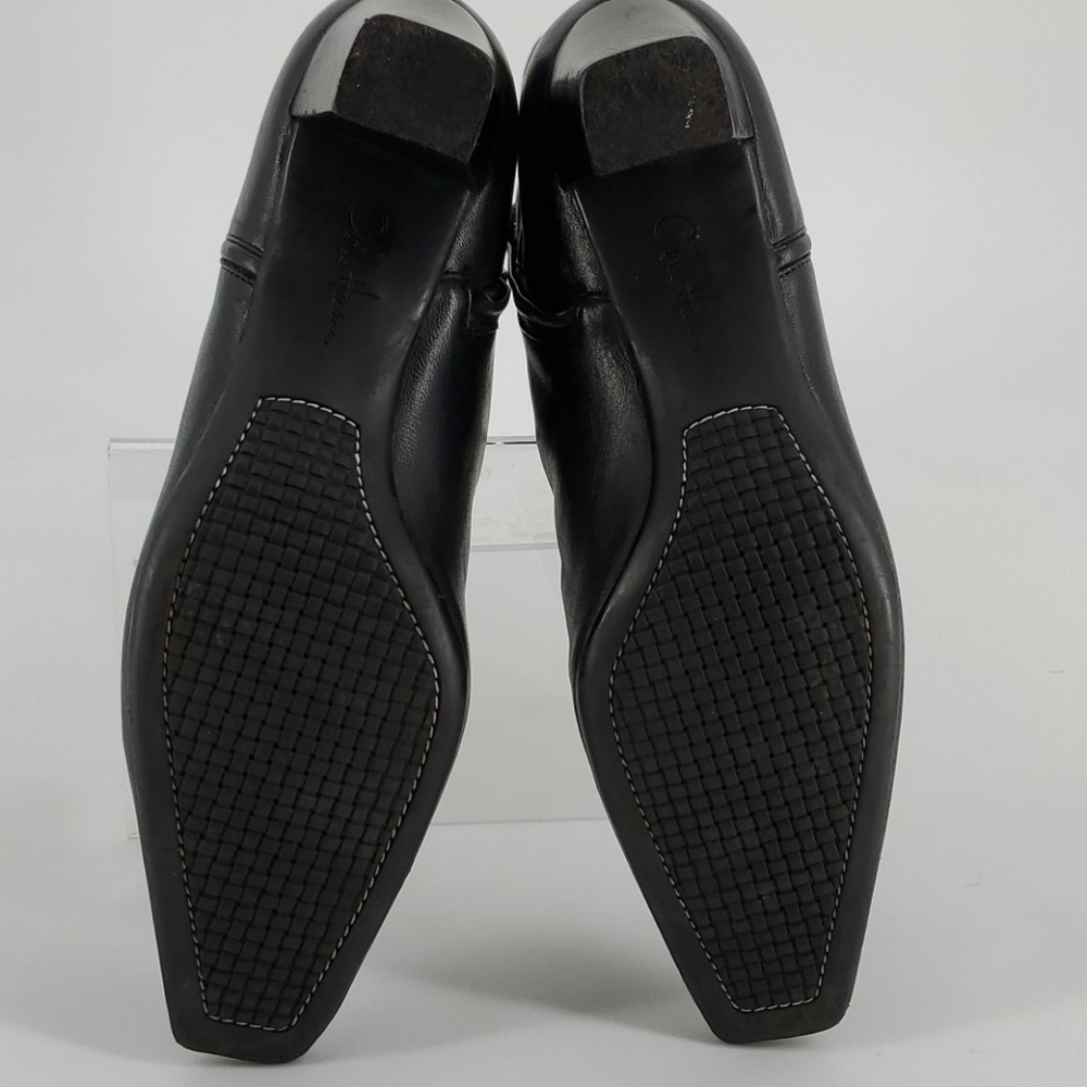 Cole Haan Black Leather Calf Boots Size 10 - Picture 6 of 13